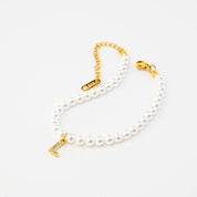 PEARL INITIAL BRACELET