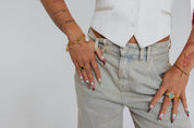 LAUREN X LYNOTT SINGLE LENNAN HEART CHARM