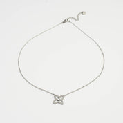 CLOVER LOTUS NECKLACE - Lynott Jewellery