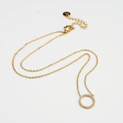 CIRCLE NECKLACE - Lynott Jewellery