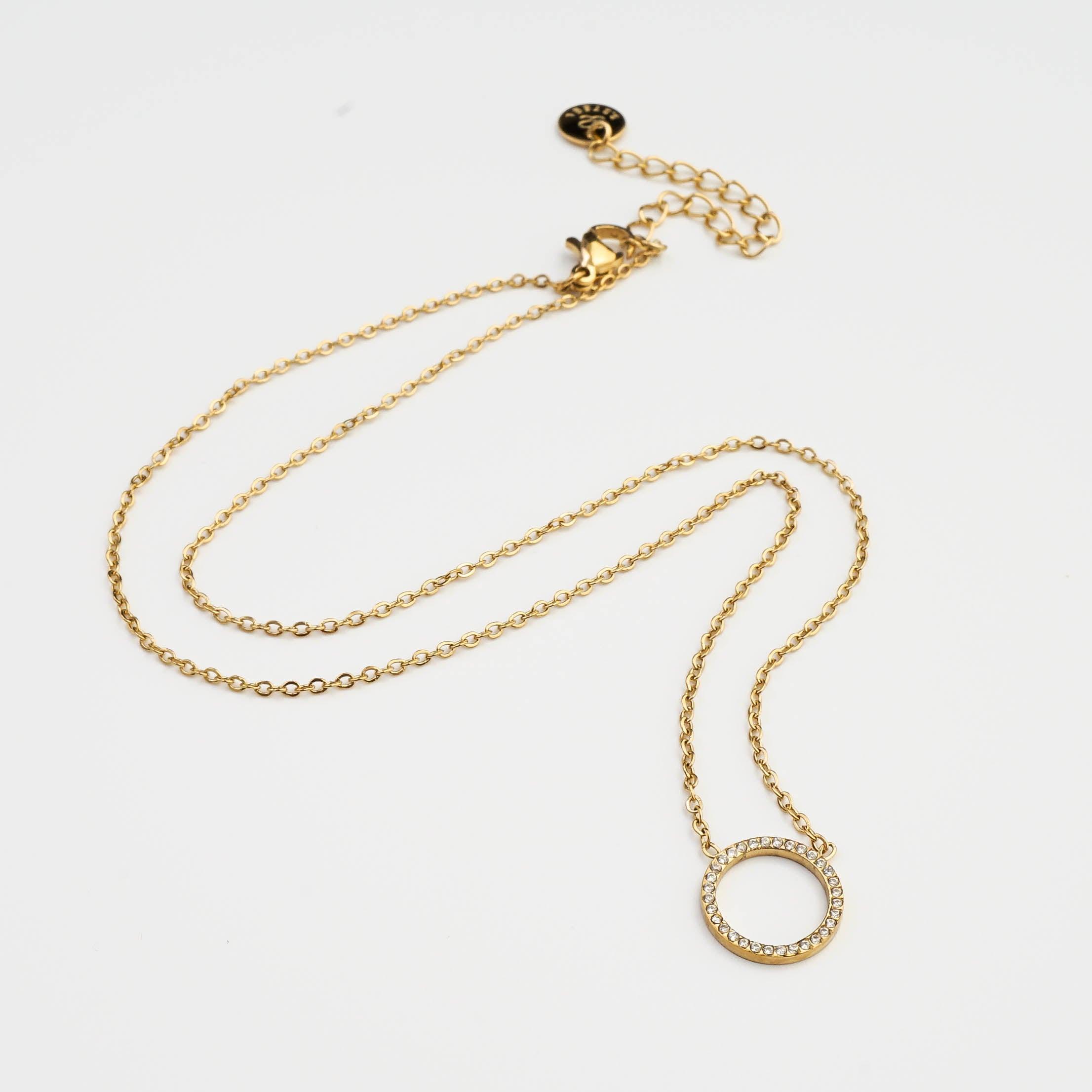 CIRCLE NECKLACE - Lynott Jewellery