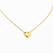 SIMPLE HEART NECKLACE - Lynott Jewellery
