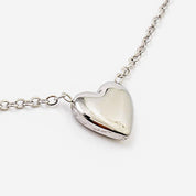 SIMPLE HEART NECKLACE - Lynott Jewellery