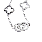 LINKING CLOVER NECKLACE