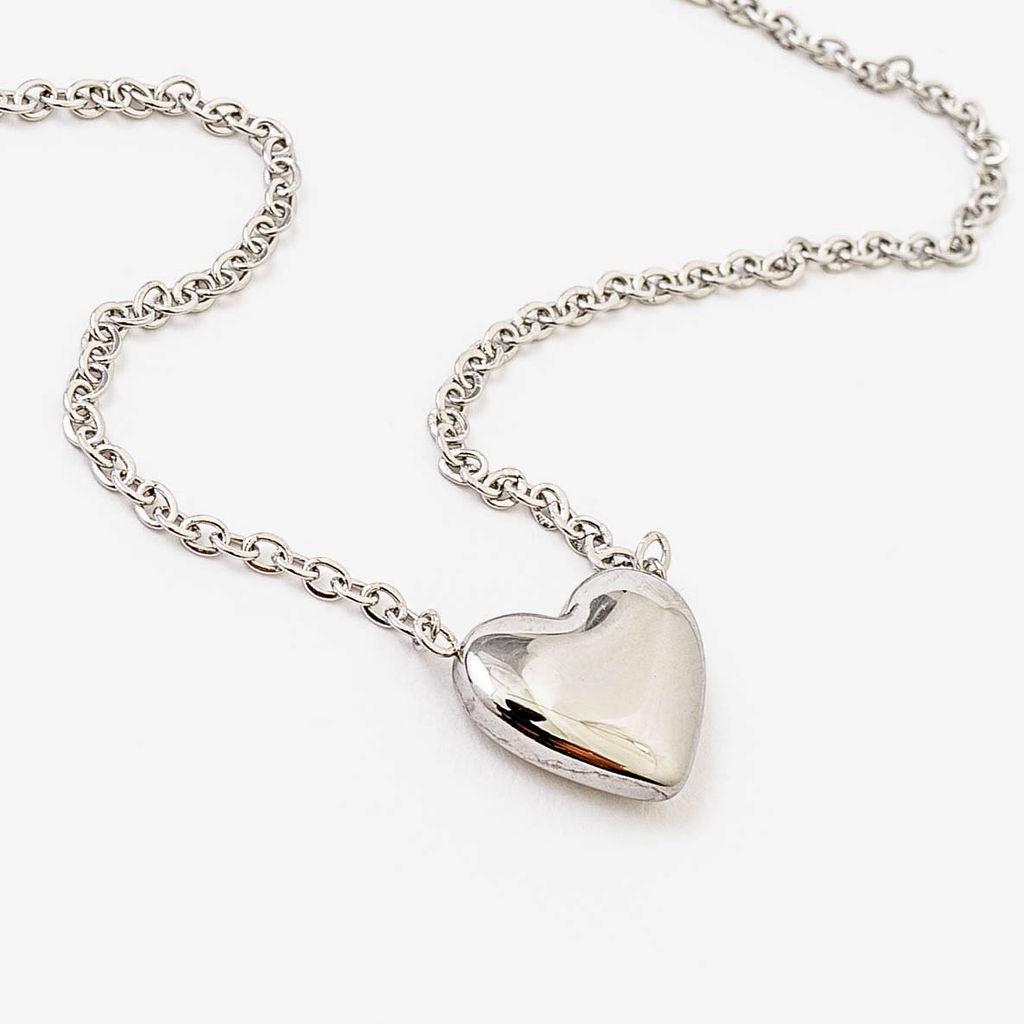SIMPLE HEART NECKLACE - Lynott Jewellery