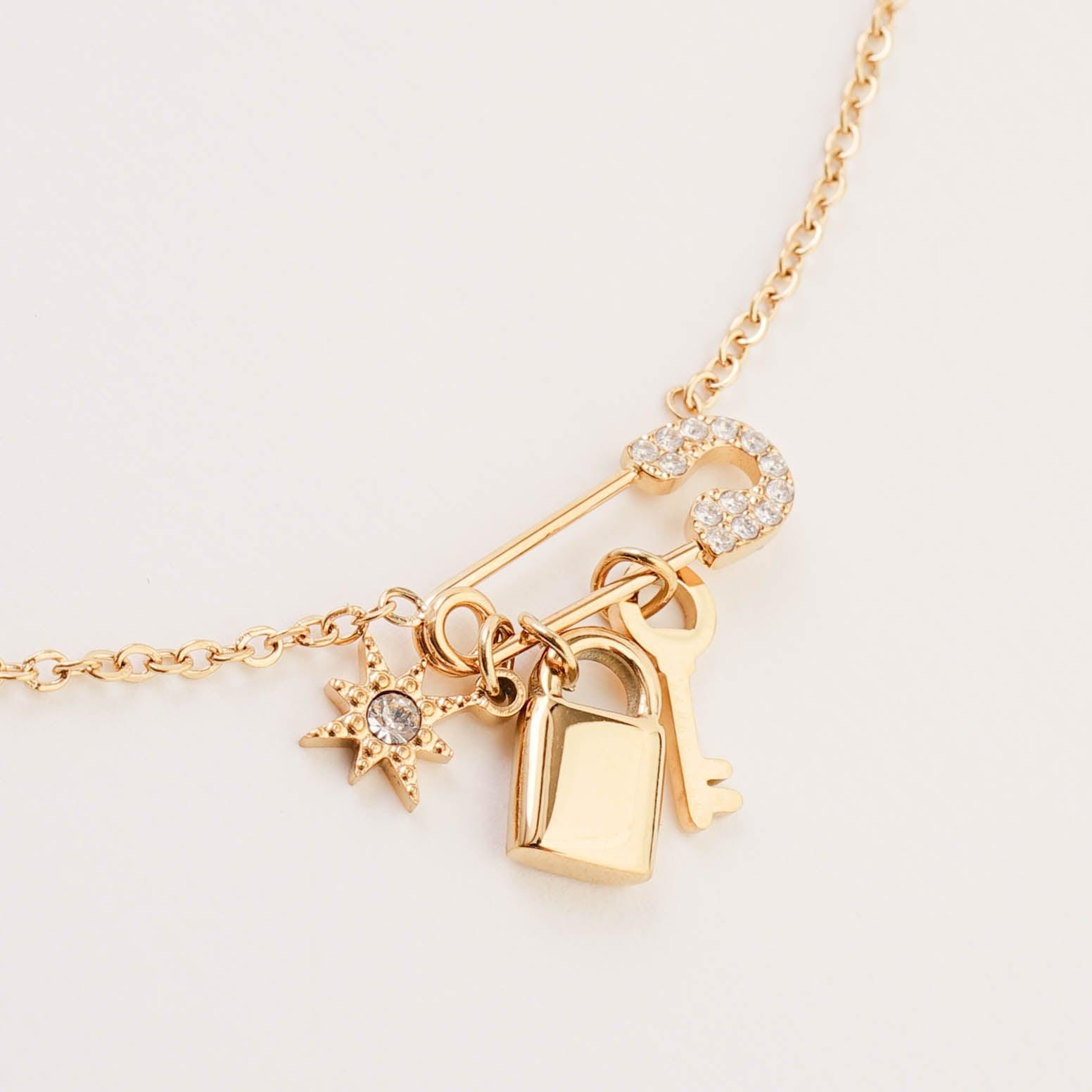 CHARM PIN NECKLACE - Lynott Jewellery