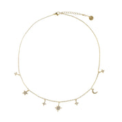 NORTH STAR CHARM NECKLACE