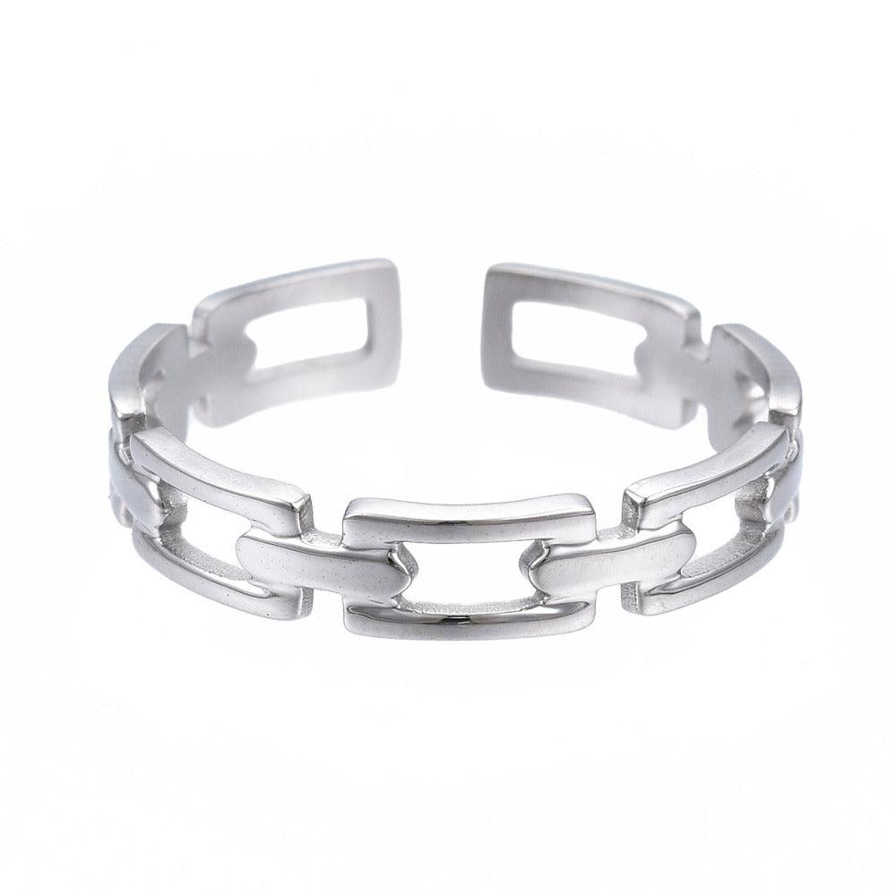 SNEAKY LINK ADJUSTABLE RING - Lynott Jewellery