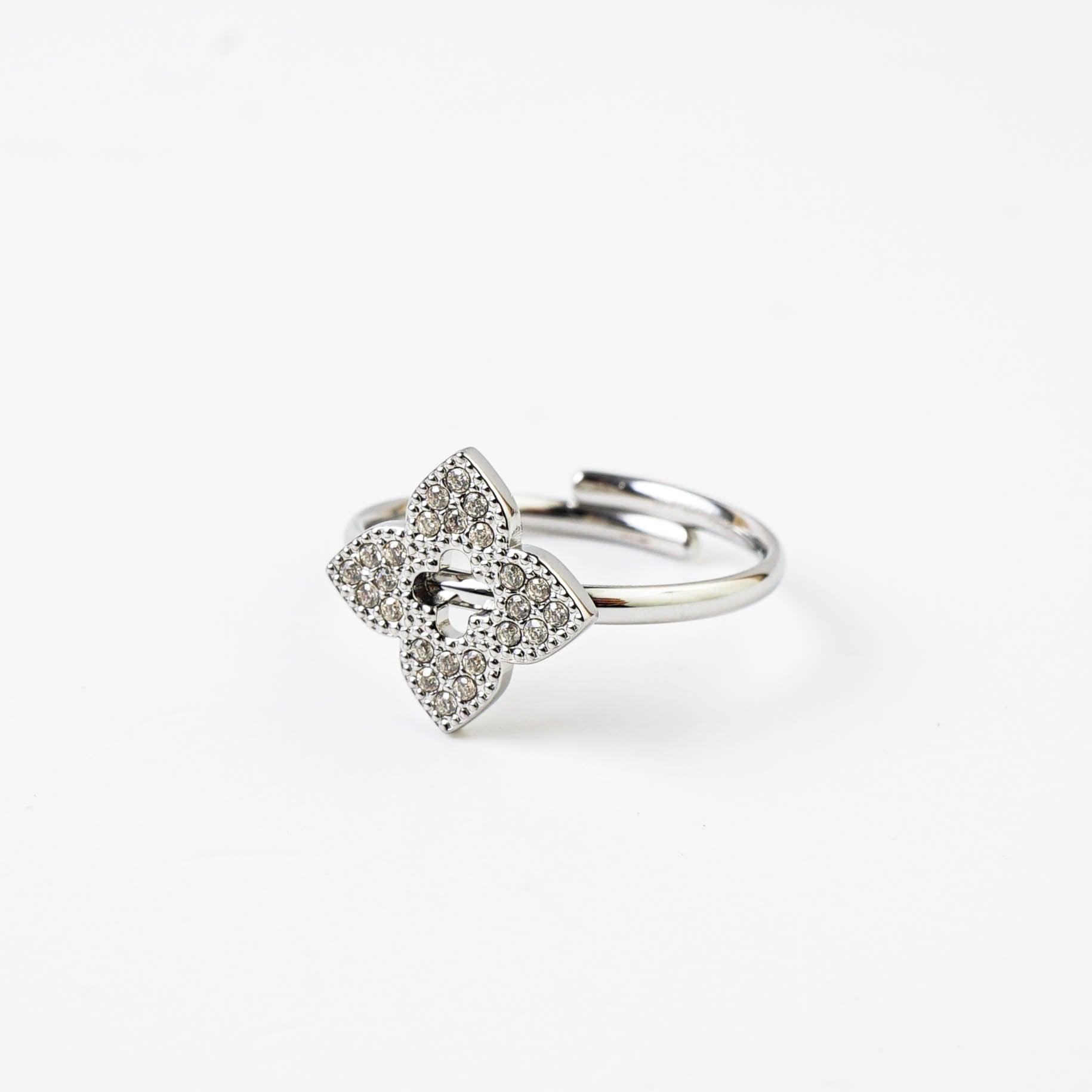 CLOVER LOTUS RING - Lynott Jewellery
