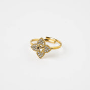 CLOVER LOTUS RING - Lynott Jewellery