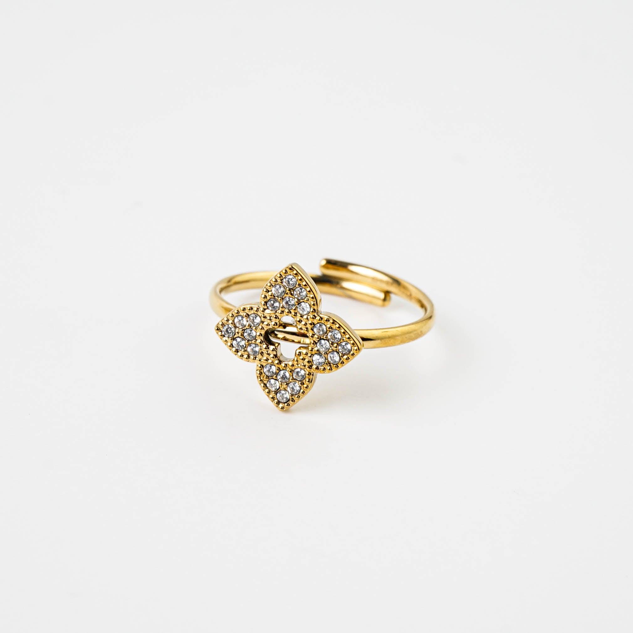 CLOVER LOTUS RING - Lynott Jewellery