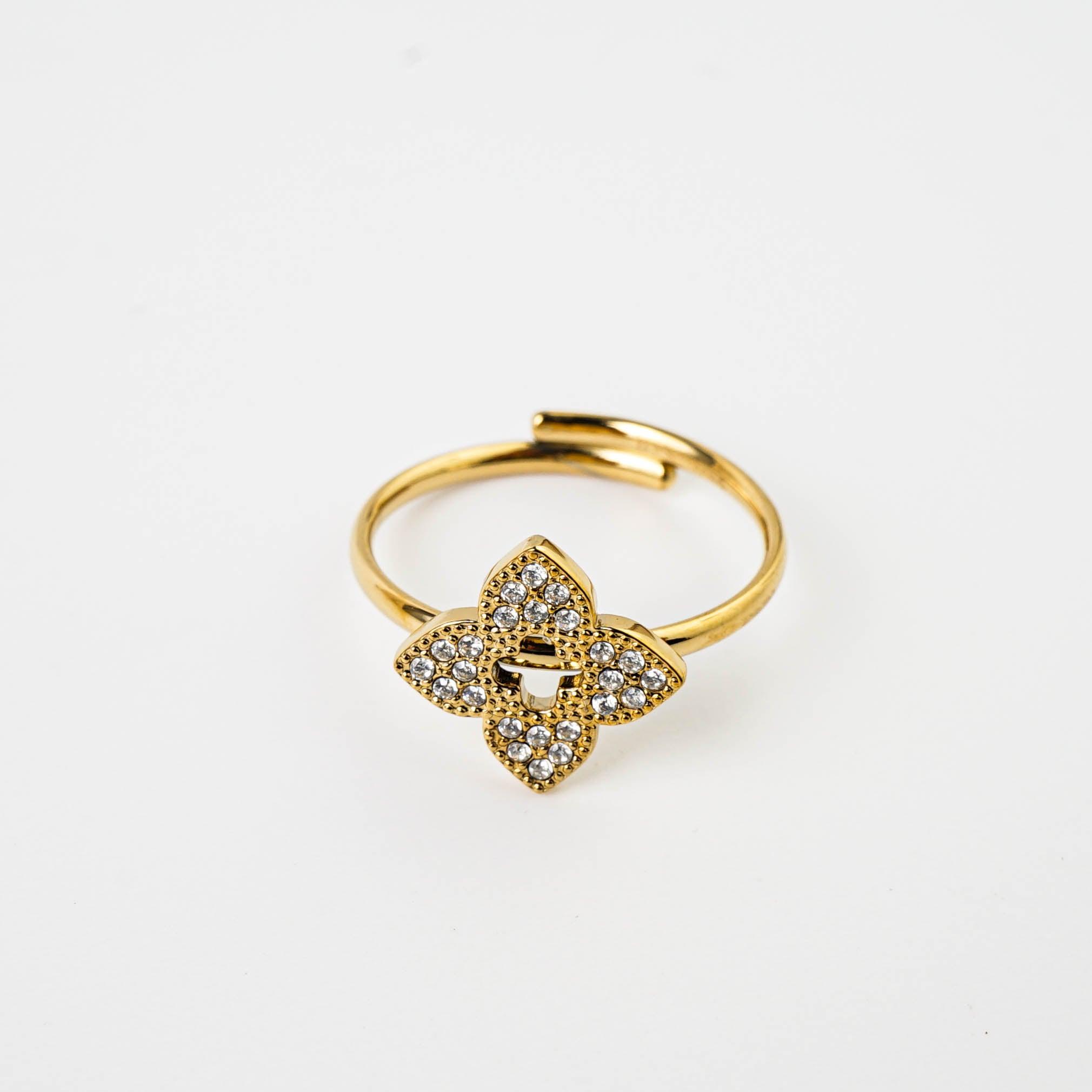 CLOVER LOTUS RING - Lynott Jewellery
