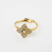 CLOVER LOTUS RING - Lynott Jewellery
