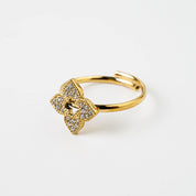 CLOVER LOTUS RING - Lynott Jewellery