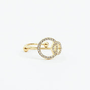 CIRCLE LINK ADJUSTABLE RING - Lynott Jewellery