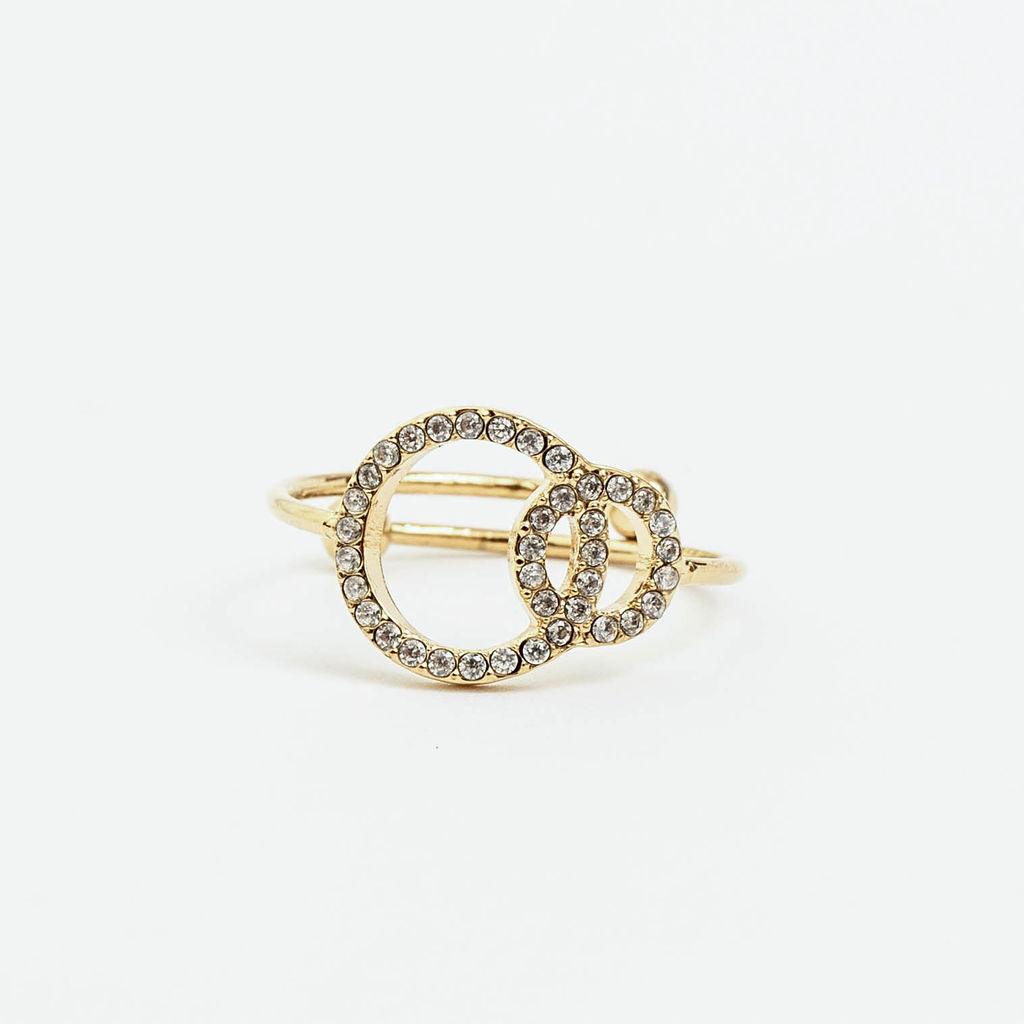 CIRCLE LINK ADJUSTABLE RING - Lynott Jewellery