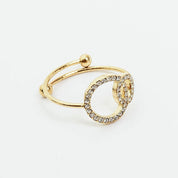 CIRCLE LINK ADJUSTABLE RING - Lynott Jewellery