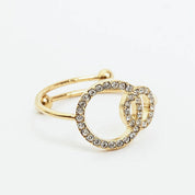 CIRCLE LINK ADJUSTABLE RING - Lynott Jewellery