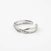 SUBTLE CROSS RING - Lynott Jewellery