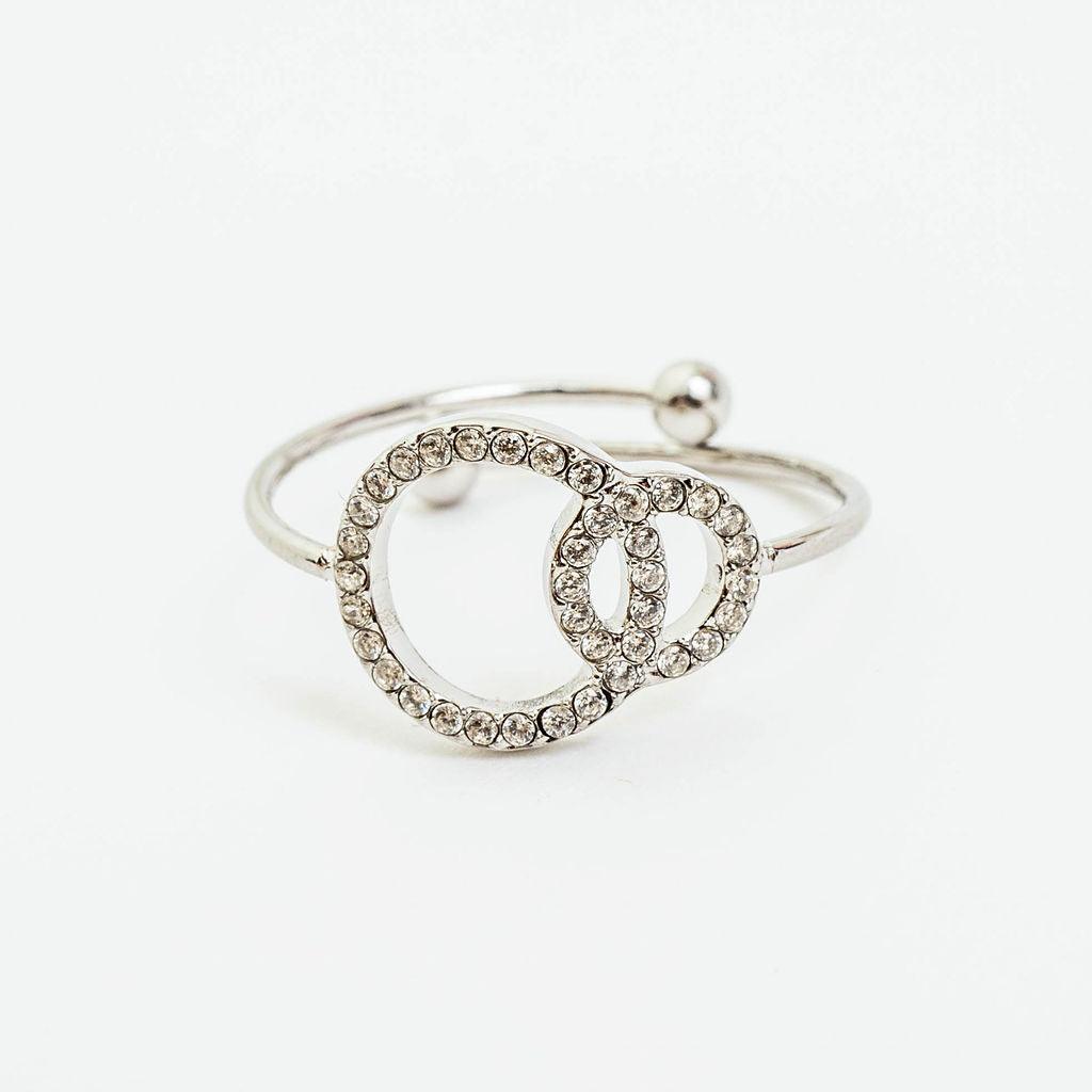 CIRCLE LINK ADJUSTABLE RING - Lynott Jewellery