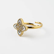 PASSIONATE RING WHITE AND GOLD - Lynott Jewellery
