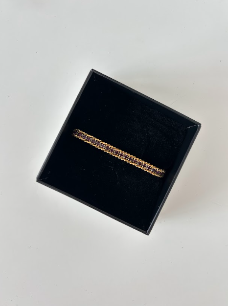 PURPLE SPARKLE BRACELET - The Vault