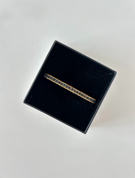 NAVY SPARKLE BRACELET - The Vault