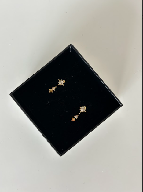 DOUBLE STAR EARRINGS - The Vault