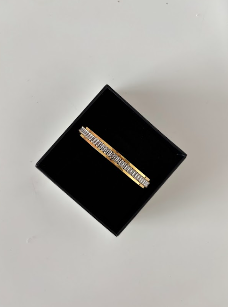 SPARKLE ROW BANGLE - The Vault