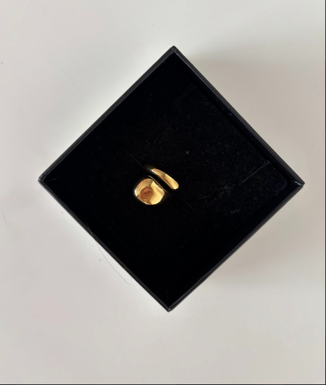 WRAP GOLD CHUNKY ADJUSTABLE RING - The Vault