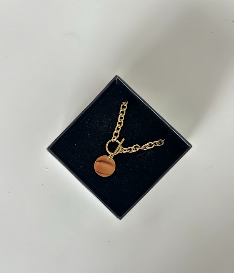 DISC LINK NECKLACE - The Vault