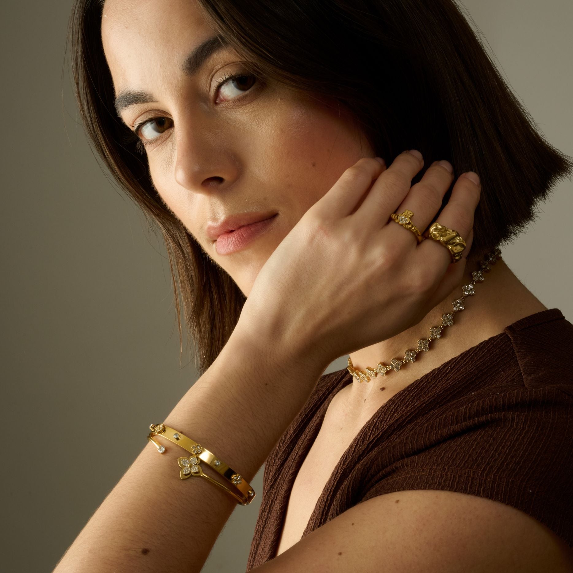 WILD CLOVER BANGLE