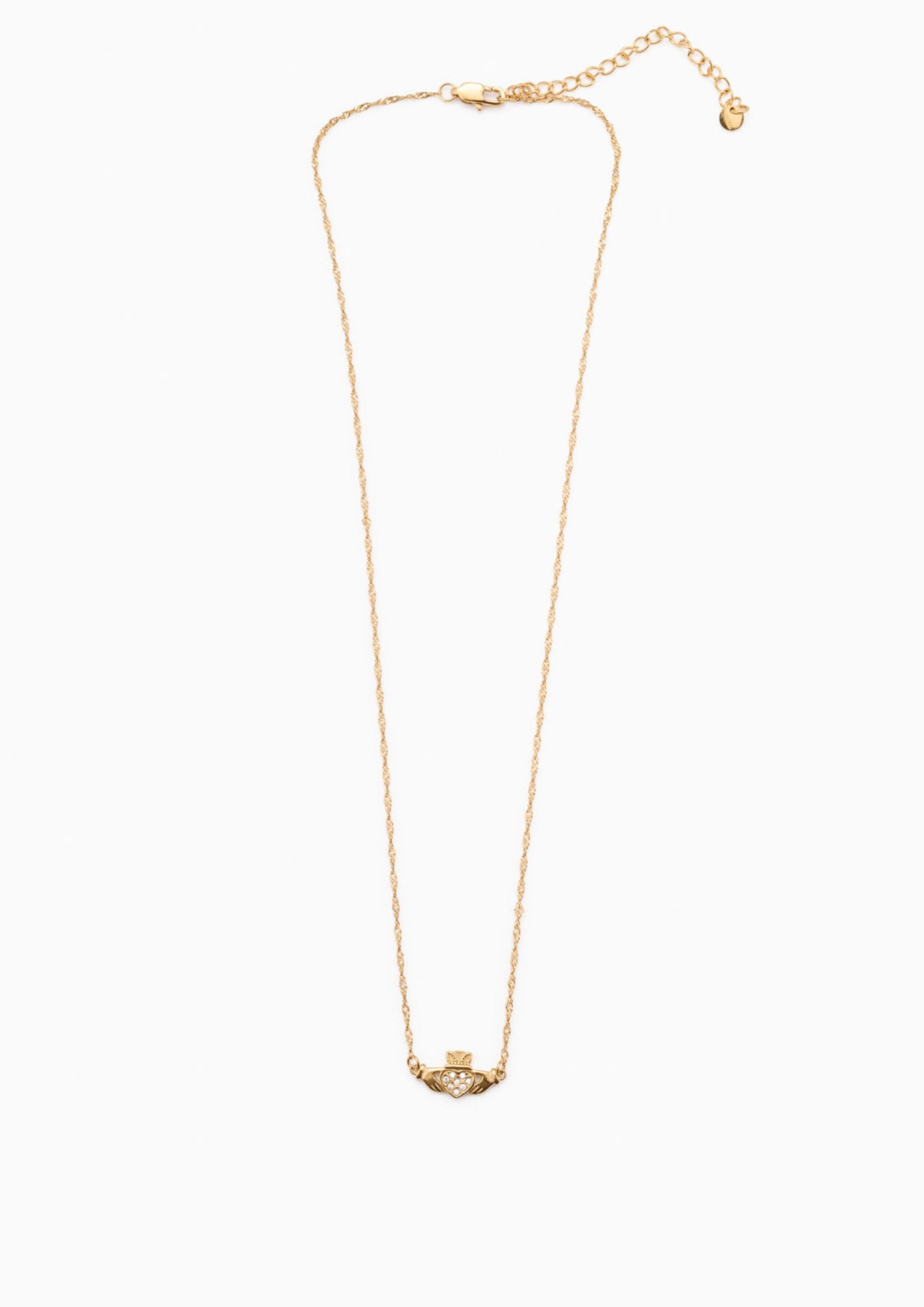 HEART CROWN NECKLACE