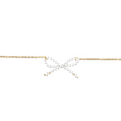PEARL BOW NECKLACE