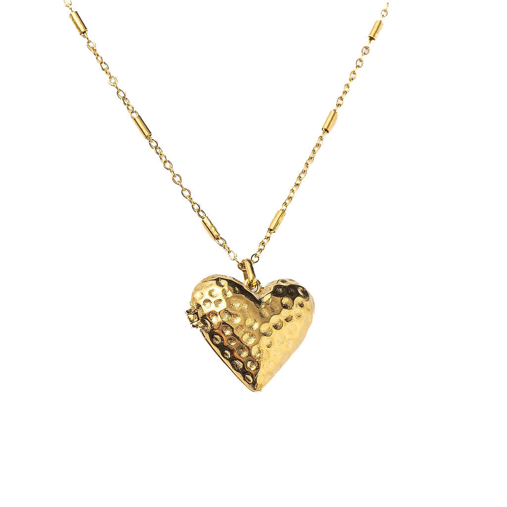 HEART LOCKET NECKLACE