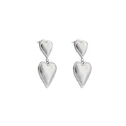 DOUBLE HEART EARRINGS