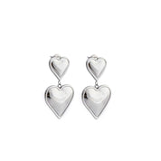 DOUBLE HEART EARRINGS