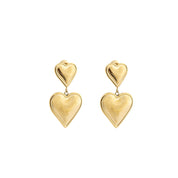 DOUBLE HEART EARRINGS