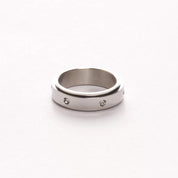 FEARLESS SPINNING RING best gold plated tarnish and water resistant piece by Irish Jewellery brand - Lynott Jewellery