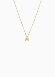 RACHEL GORRY - ANGEL WING NECKLACE best gold plated tarnish and water resistant piece by Irish Jewellery brand - Lynott Jewellery