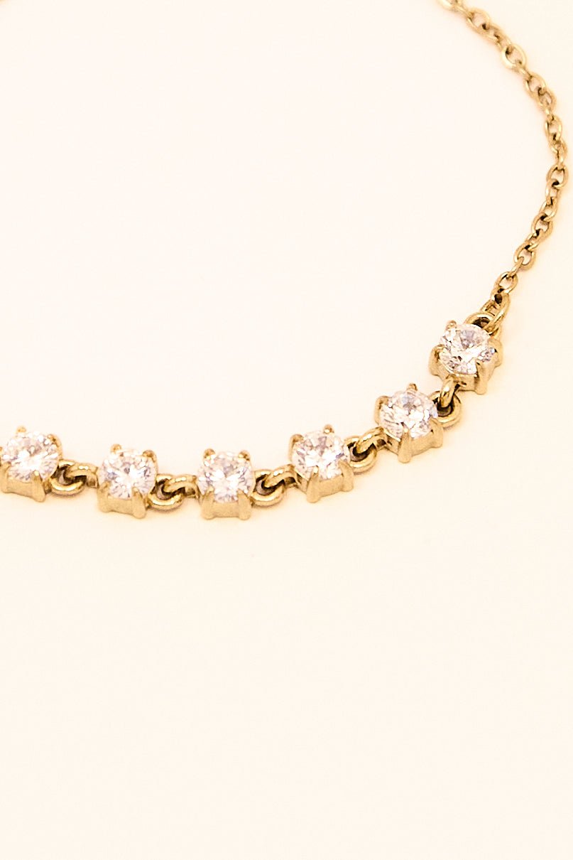 KATJA MIA ADORE ME BRACELET best gold plated tarnish and water resistant piece by Irish Jewellery brand - Lynott Jewellery