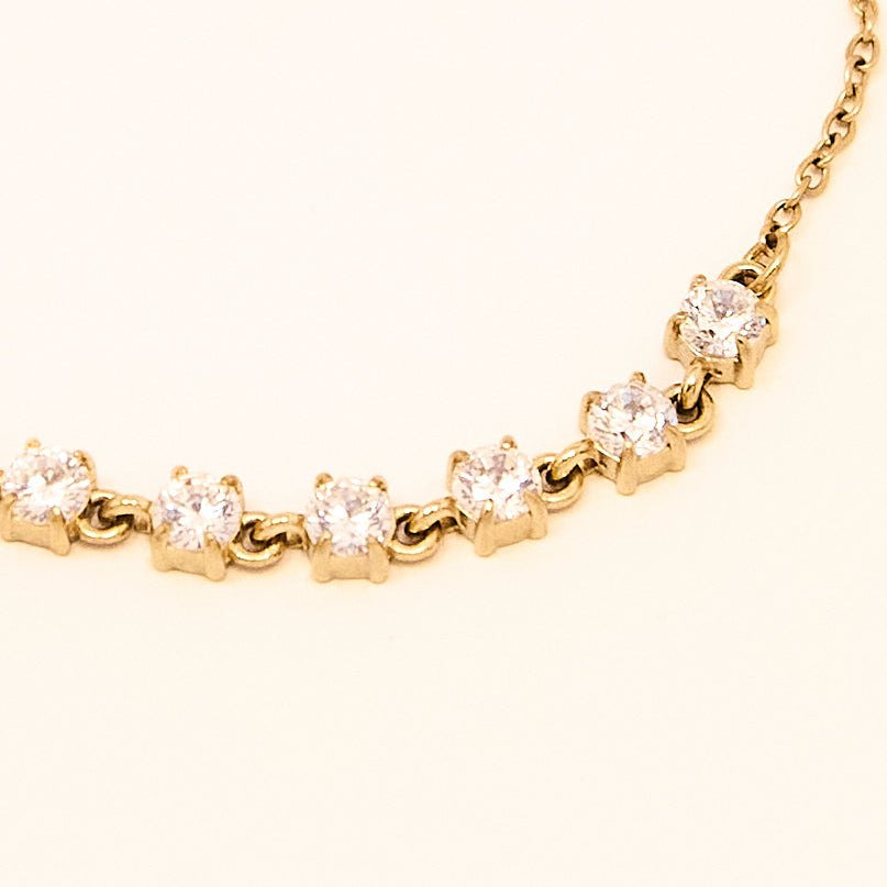 KATJA MIA ADORE ME BRACELET best gold plated tarnish and water resistant piece by Irish Jewellery brand - Lynott Jewellery