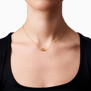 Tied Together Set best gold plated tarnish and water resistant piece by Irish Jewellery brand - Lynott Jewellery