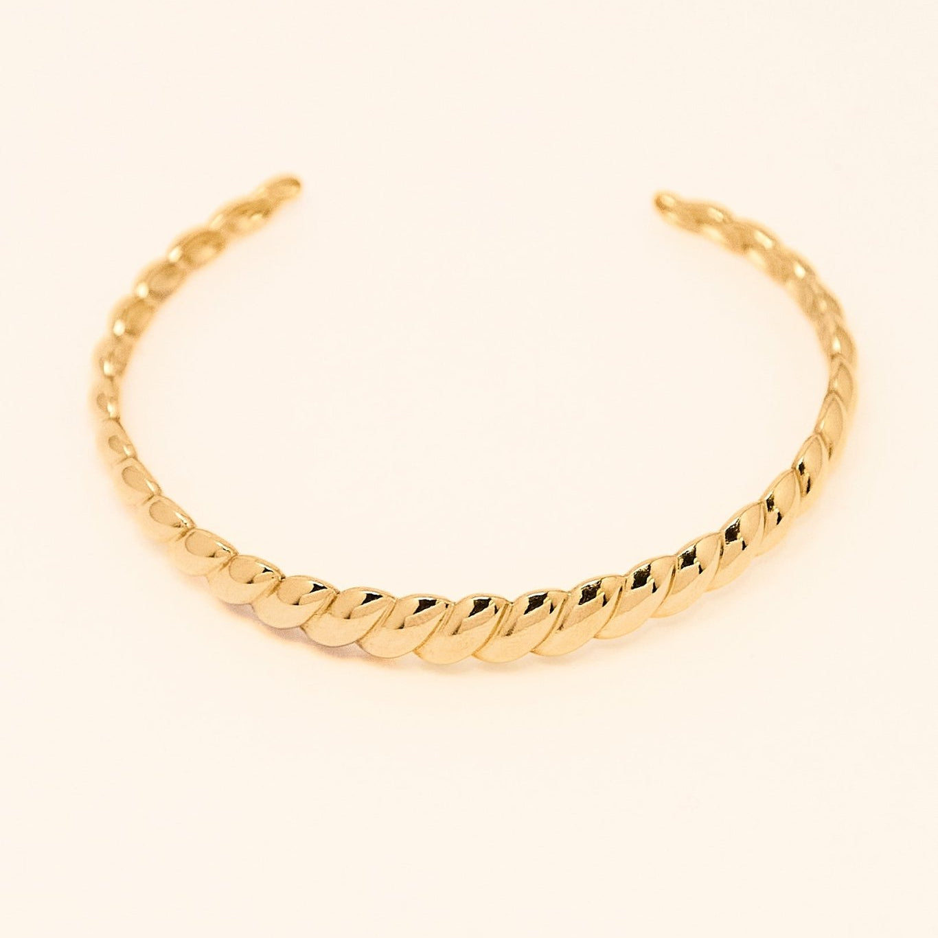 KATJA MIA MODERN GIRL BANGLE best gold plated tarnish and water resistant piece by Irish Jewellery brand - Lynott Jewellery