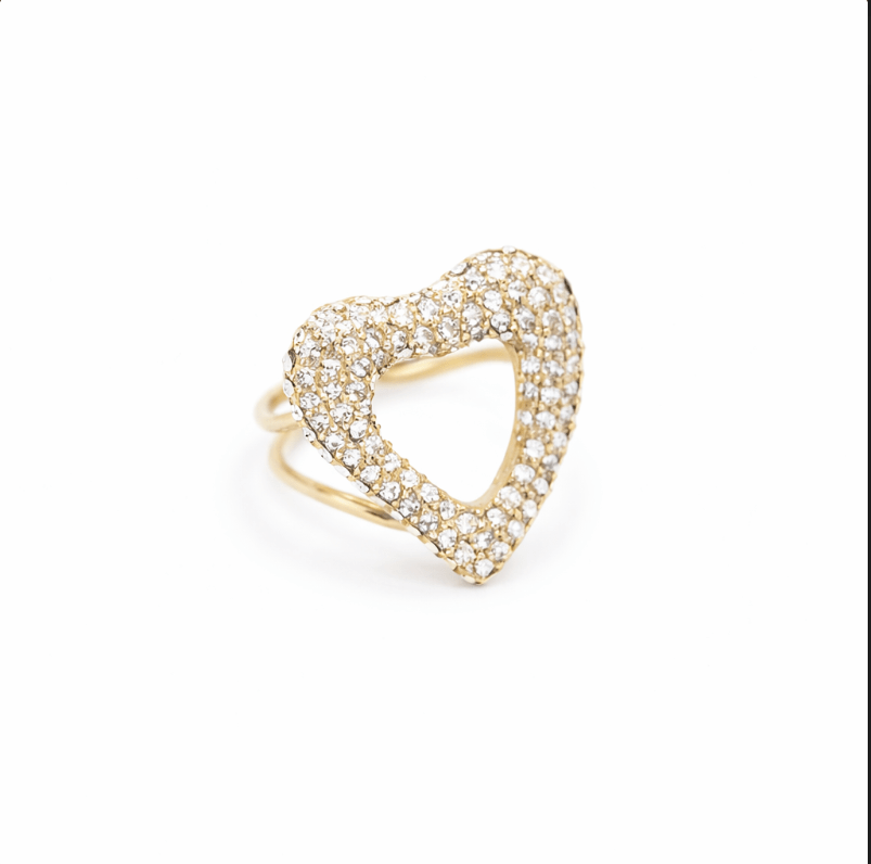 KATJIA MIA VENUS RING best gold plated tarnish and water resistant piece by Irish Jewellery brand - Lynott Jewellery