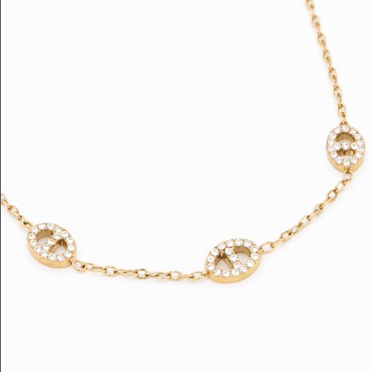 KATJIA MIA BRACELET best gold plated tarnish and water resistant piece by Irish Jewellery brand - Lynott Jewellery