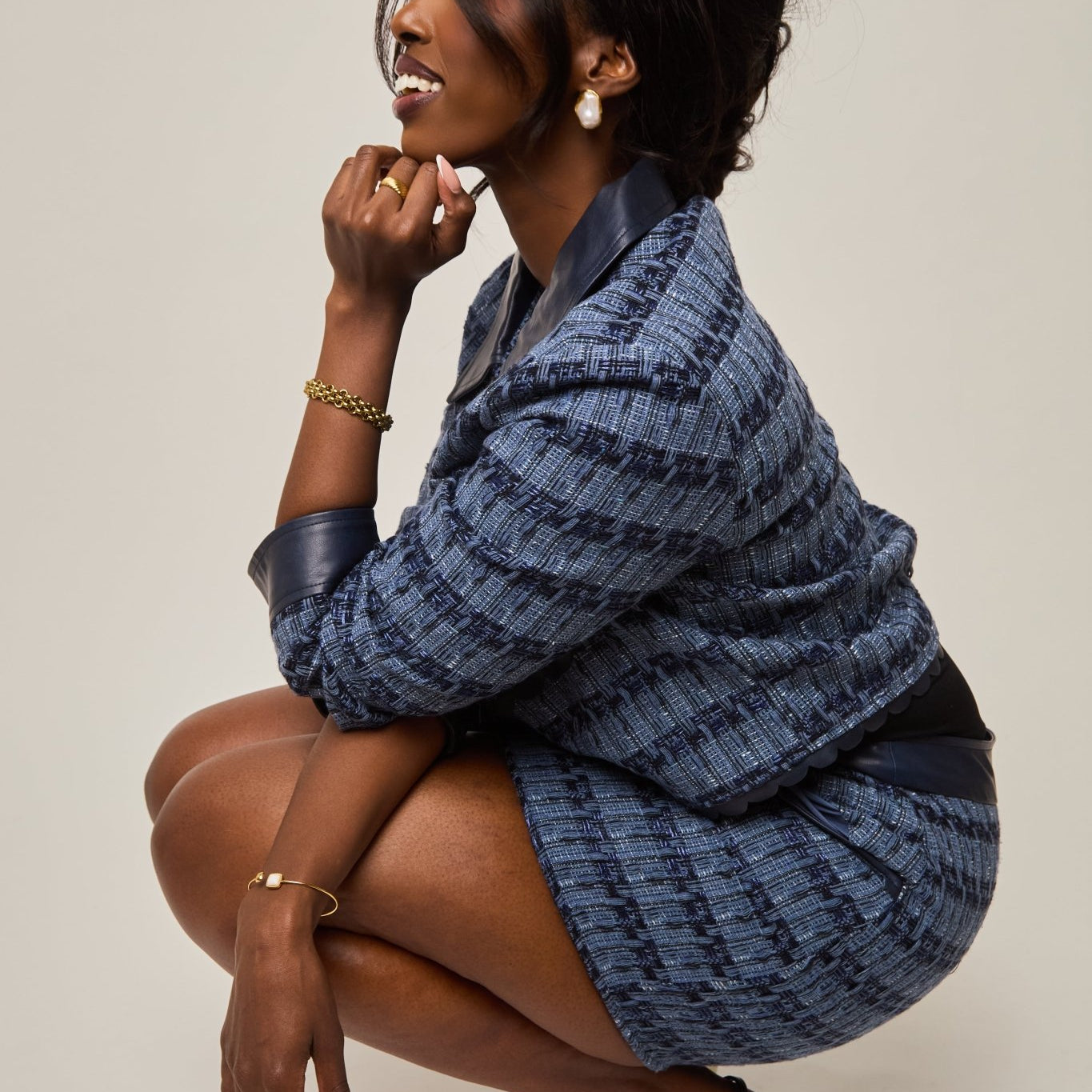 KATJA MIA OPALITE BANGLE best gold plated tarnish and water resistant piece by Irish Jewellery brand - Lynott Jewellery