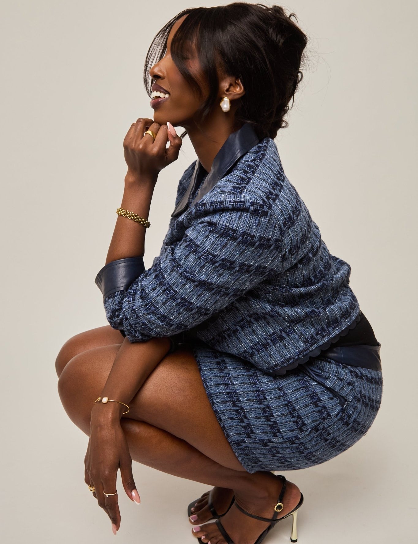 KATJA MIA OPALITE BANGLE best gold plated tarnish and water resistant piece by Irish Jewellery brand - Lynott Jewellery