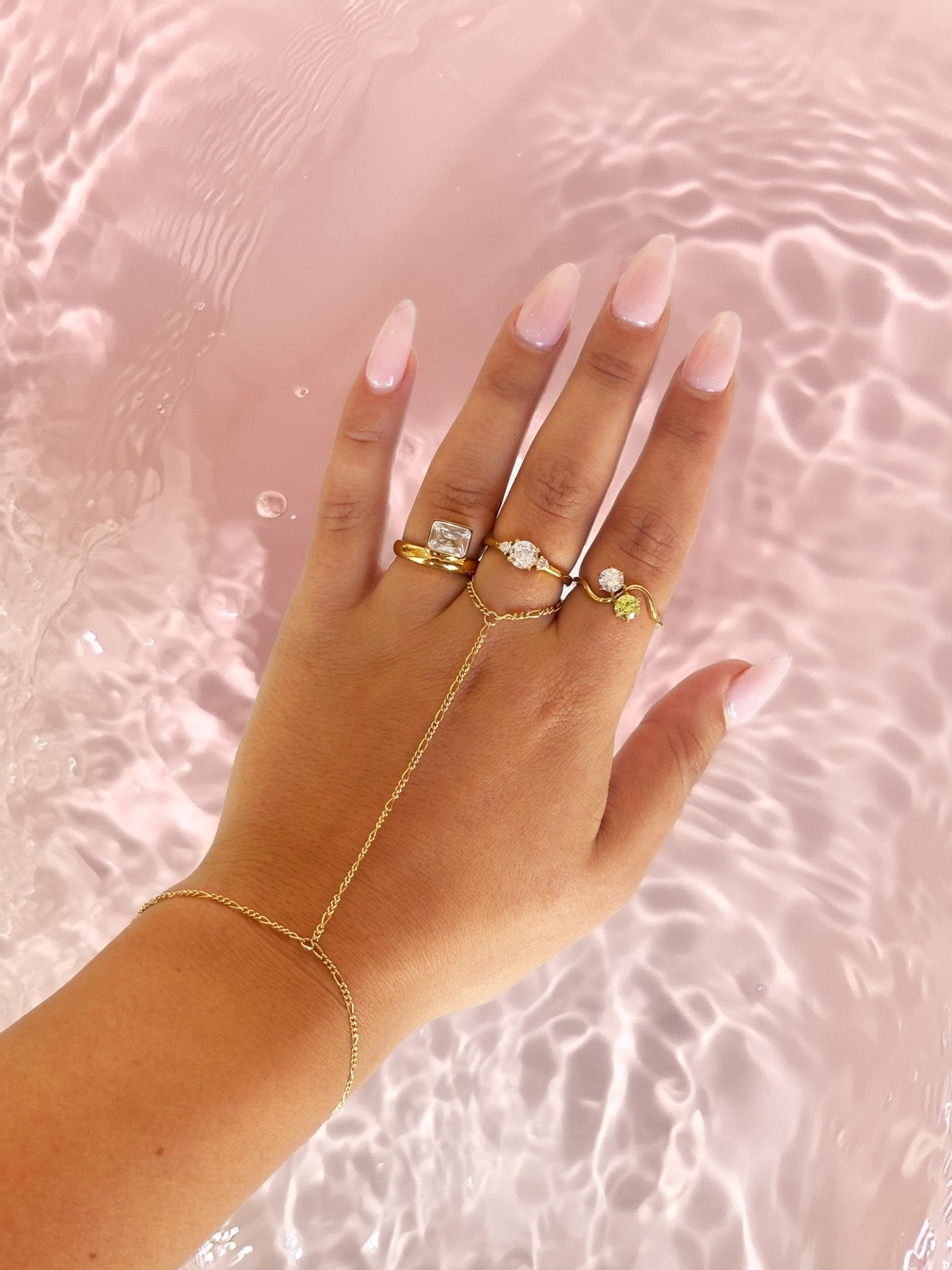 BOOK YOUR WELDING/PERMANENT HAND CHAIN APPOINTMENT best gold plated tarnish and water resistant piece by Irish Jewellery brand - Lynott Jewellery