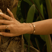 Core Bracelet Set best gold plated tarnish and water resistant piece by Irish Jewellery brand - Lynott Jewellery